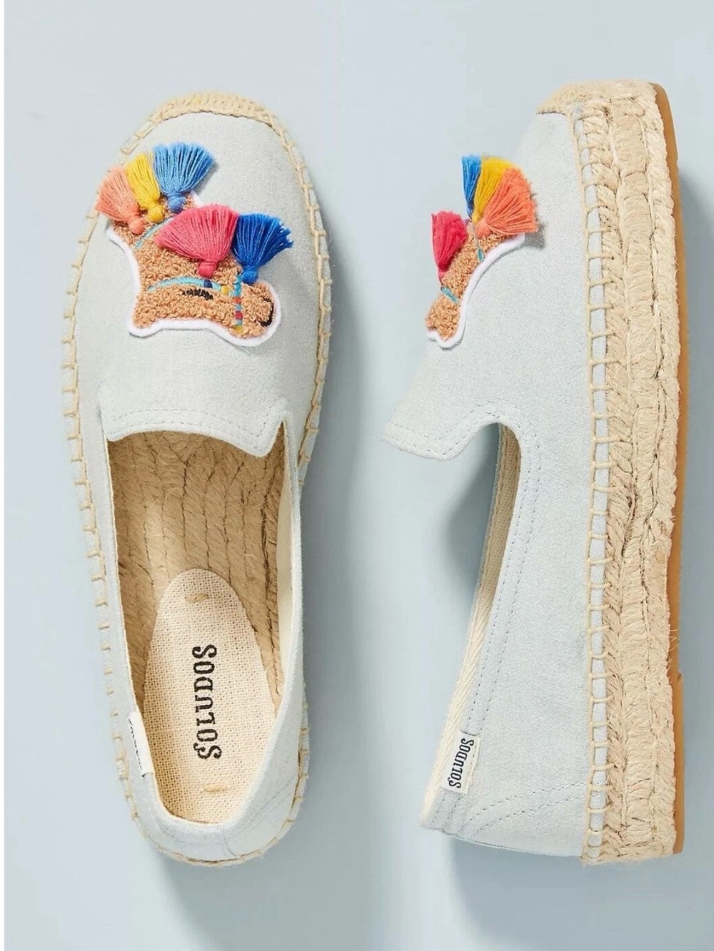 Soludos Women's Slip-On - Tassel Camel 🐪